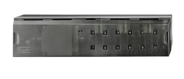 Kytkentälaatikko Roth Basicline 6 kanavaa 230V/24V