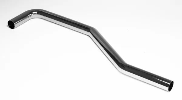 Water trap s-floor pipe chrome 610x120 (art.853S)
