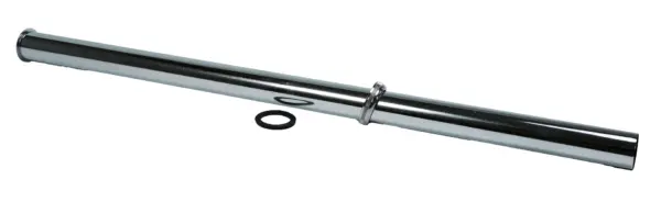 Water trap floor pipe straight chrome l=660 + nut
