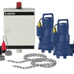 MX accessory kit, post, JVP 2xKSB NS 50-172/160