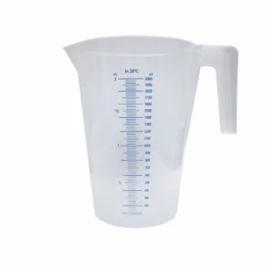 KABI measuring jug 3.0L, plastic with handle