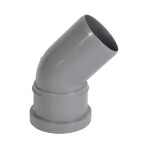 50-45- HT pipe bend, single socket