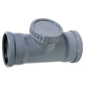 110 HT cleanout coupling, double socke