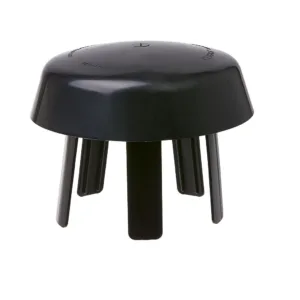 Ilmastusputken säätöventtiili 110mm (132M) musta