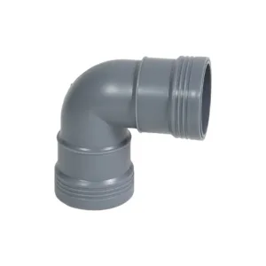 50-88,5+ steep HT pipe bend, double socket