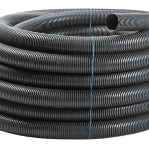 Rainwater pipe 100/90 mm x 50m, black