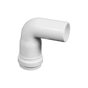 32-88,5- white HT pipe bend, single socket