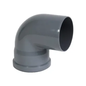 110-88,5- steep HT pipe bend, single socket