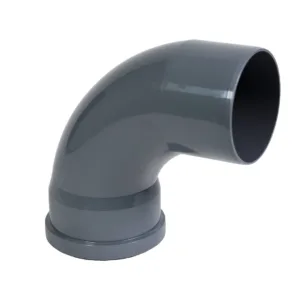 110-88,5- round HT pipe bend, single socket