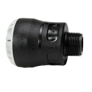 Plasson socket 40x1´´ UK, plastic