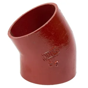 100x30 sewage bent, cast iron