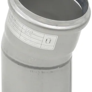 75-15- HST pipe bend, single socket