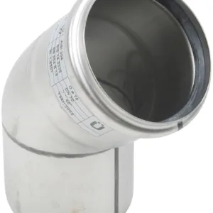 75-45- HST pipe bend, single socket