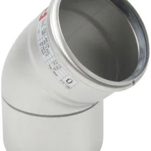 110-45- HST pipe bend, single socket