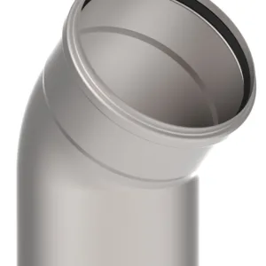 200-45- HST pipe bend, single socket