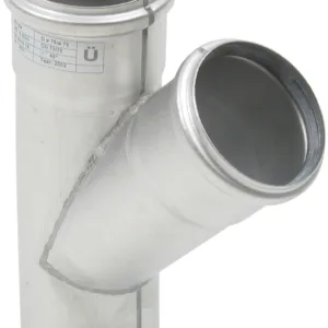 75/75-45- HST branch, double socket