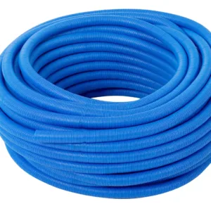 Conduit pipe 28/23 mm x 50m , blue