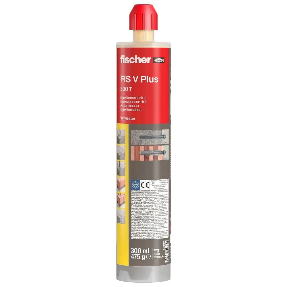 Injection mortar fischer FIS V Plus 300 T 1pcs