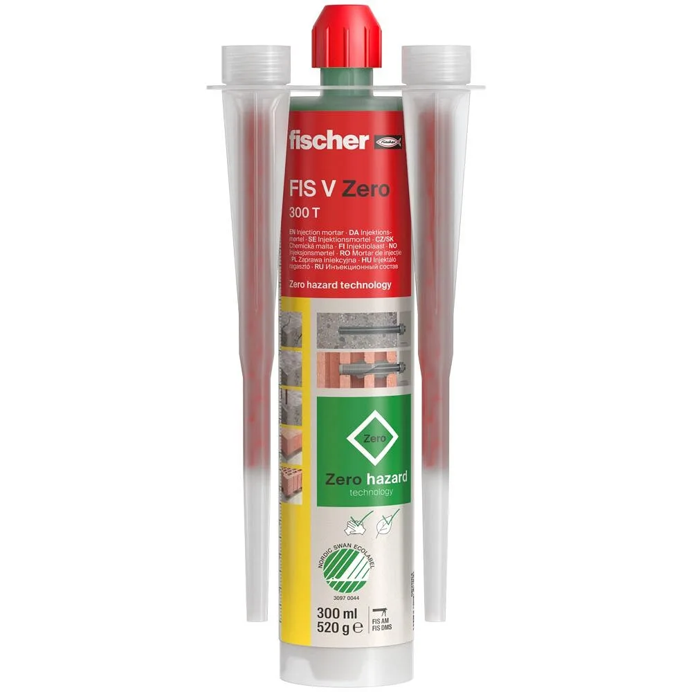 Injection mortar fischer FIS V Zero 300 T 1pcs