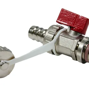 1/2 Tappventil med slanganslutning och lock