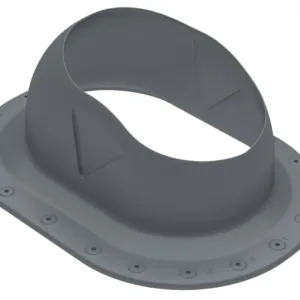 MX-Classic-läpivienti, harmaa