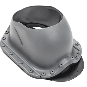 MX profiled steel roof pass-through, grey