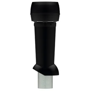 MX-frånluftshuv 160, svart