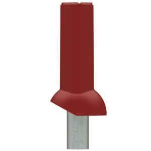 MX-tuuletusputki 110, eristetty, punainen