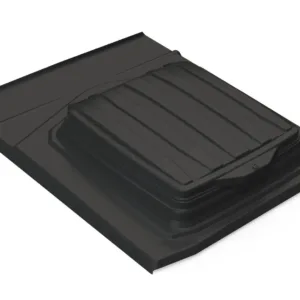 MX-kattoluukku 1100/600 musta