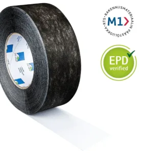 Tiivistysteippi Tescon Invis 100mm x 30m musta