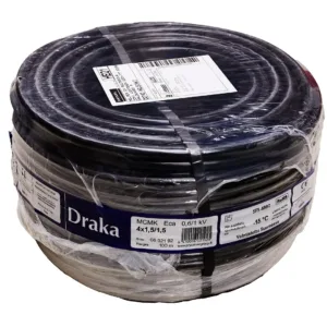 Kraftkabel MCMK 4 x 1,5 + 1,5 / 100m