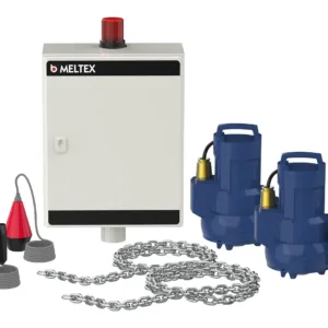 MX-tarvikepaketti, tolppa PVP 3-V 2xKSB A-P 501 ND