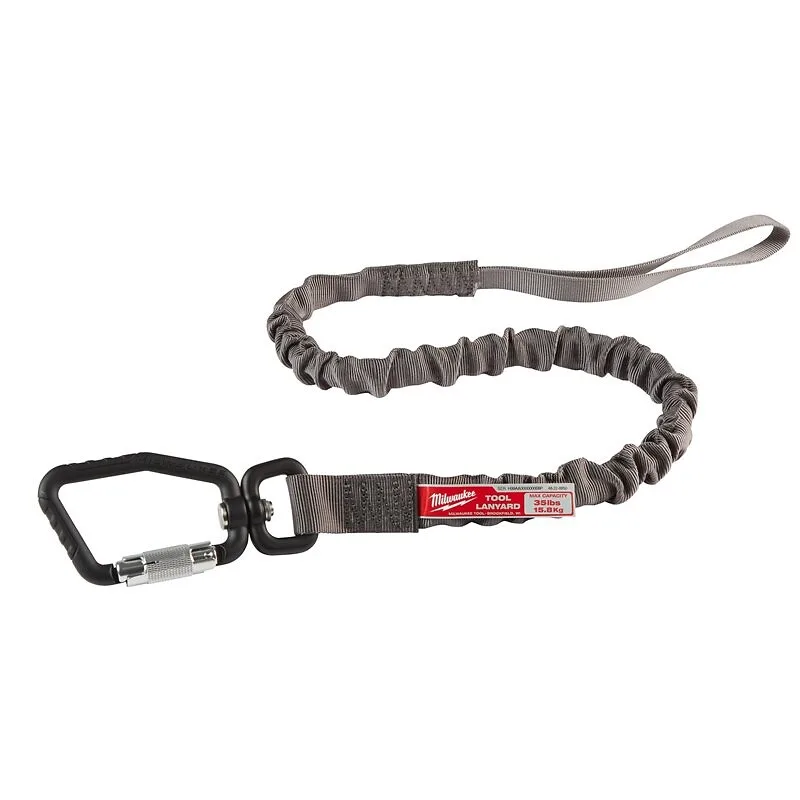 Milwaukee locking tool lanyard 15,8kg grey