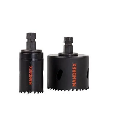MANDREX 68mm Hole saw EasyXcut M3 HSS