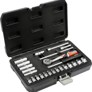 Hylsnyckelsats Yato 1/4"" 25-st  3,5-14mm