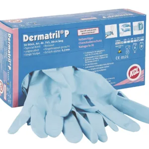 Nitrile gloves KCL Dermatril P743, size 10
