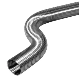 Flexible aluminum duct 100, length 2,5m extended