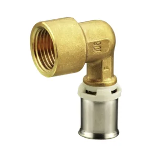 "16x1/2"" Alpex kompressionsvinkel sk mässing"