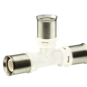 T-connector Alpex-Duo® PPSU compression fitting