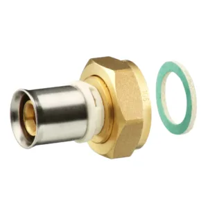 Connector Alpex-Duo® Brass, external thread