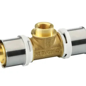 "40x1/2""x40  T-connector Alpex L 90° brass intern