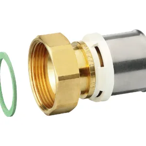 Puristusyhdistäjä Alpex 40x1 1/2 sk messinki