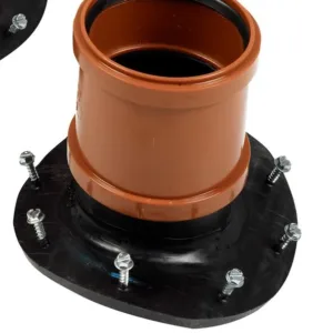 Post-connection saddle 315, with seal