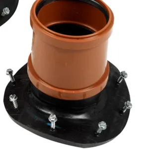 Post-connection saddle 400 with seal