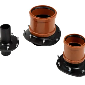 Post-connection saddle 860, with seal