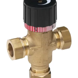 Mixing valve domestic water 3-way 421015 DN15/Cu18