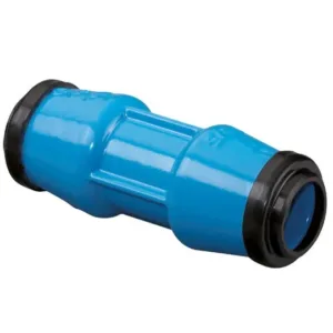 Straight connector Hawle, cast-irona