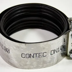 100 Clamp fitting-B / 2-pultti sileä CV