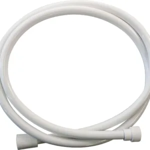 Duschslang Oras vit plast