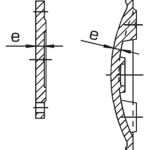 "DN100 +2"" Blind flange"